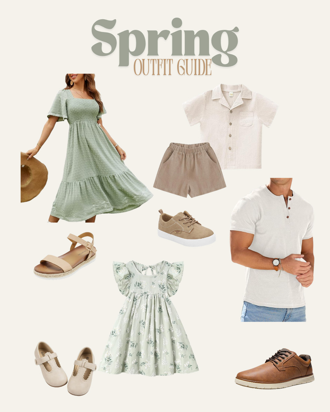 Spring family outfit guide with melmarie photography based out of west bend wisconsin