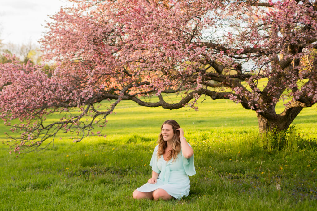 crab apple blossom portraits Whitnall Park Milwaukee Wisconsin